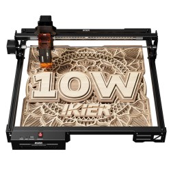 Monipuolinen iKier X10 Pro 10W laserkaiverruskone gen2 pistepuristustekniikalla puu metalli