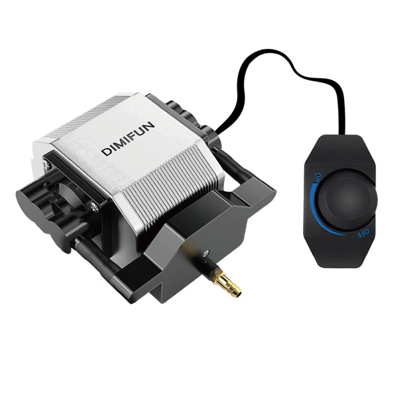 DIMIFUN DB 68 28 wattinen ilmapumppu laserkaivertajalle säädettävä ilmavirta hiljainen magneettinen jousitus korkeapaineinen