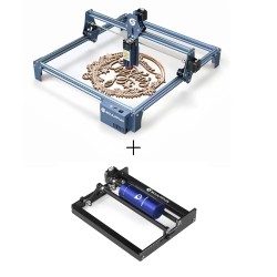 SCULPFUN S9 laserkaiverruskone tarkalla 410 420 mm kaiverrusalueella puun ja akryylin leikkaus automaattisella rullamoduulilla