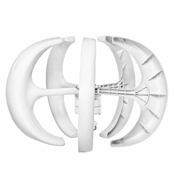 Tehokas 400 watin 12 24 V 5 lapa lyhtymalli tuuliturbiini ohjaimella