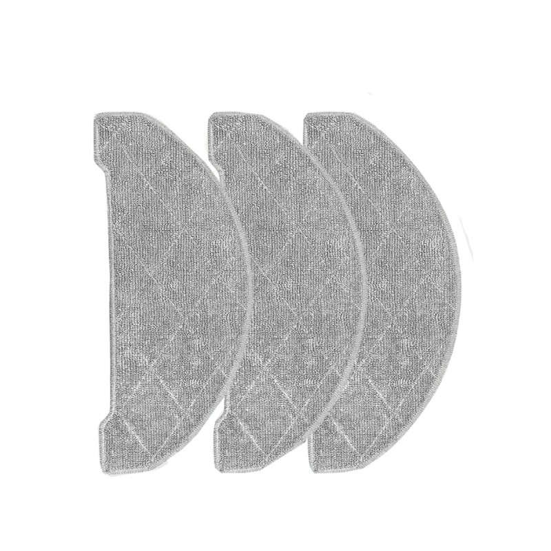 Moppityynyt 3 kpl mikrokuitu pestävät uudelleenkäytettävät Proscenic Q8 MAX yhteensopiva