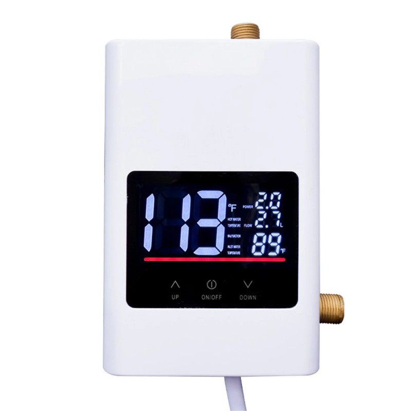 NovuLife pikalämmitin 220 volttia 6000 wattia seinälle lcd näytöllä kaukosäätimellä keittiöön kylpyhuoneeseen