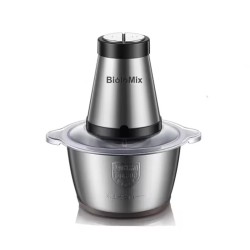 BioloMix 500 watin kahden litran sähköinen lihamylly ruostumaton teräs kaksinopeuksinen