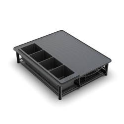 HiBREW kahvikapseleiden laatikkojärjestäjä 20 kapselia yhteensopiva NS DG K Cup H1B H2B malleille