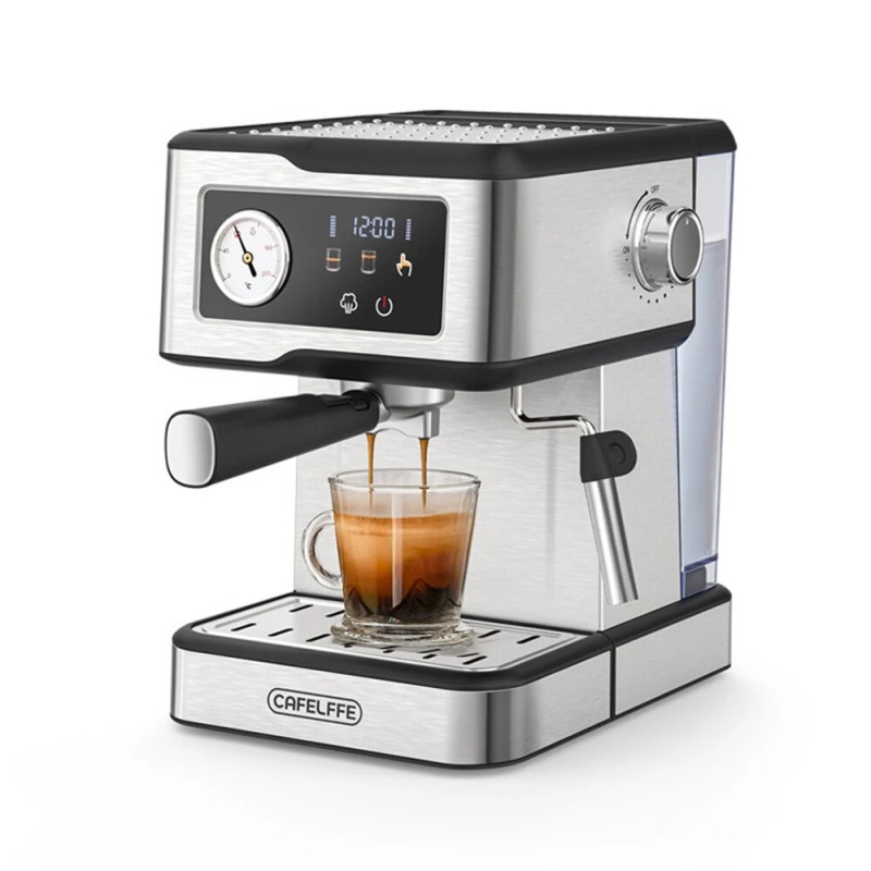 CAFELFFE MK 901 espressokone 20 baarin kosketuspaneeli maidonvaahdotin säädettävä lämpötila kompakti