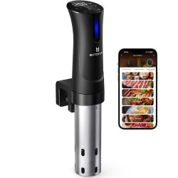 BlitzHome SV2209 1100W sous vide keitin sovelluskaukosäädin lämpötilansäätö ajastin helppo puhdistaa