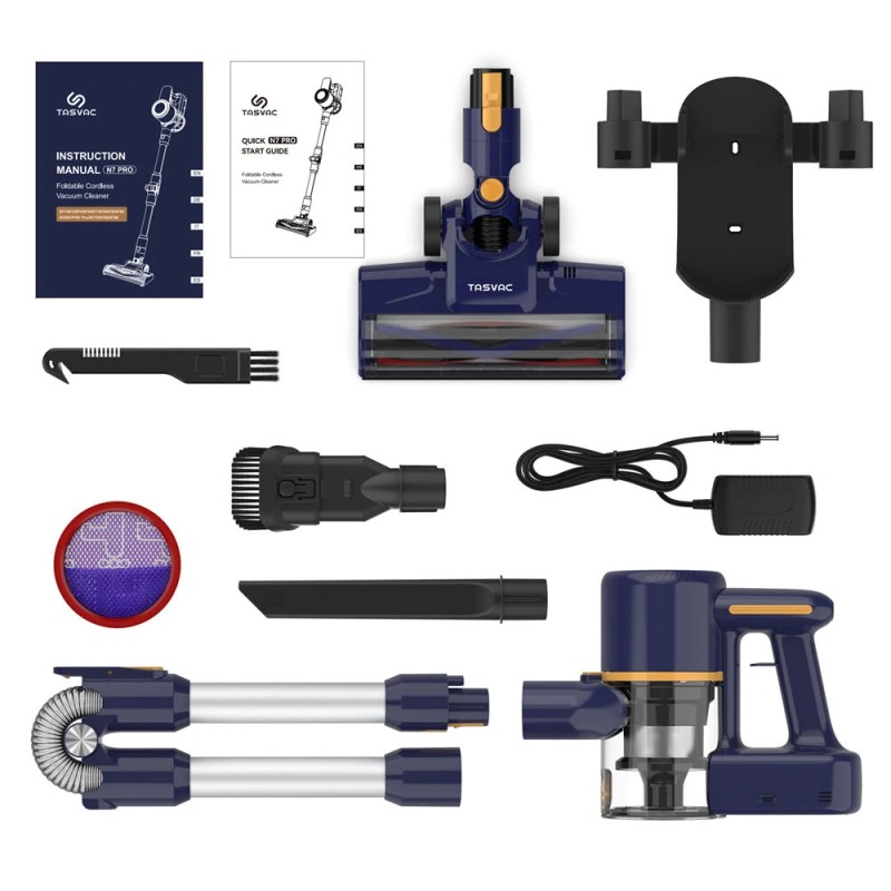 INSE TASVAC N7 PRO langaton monitoiminen pölynimuri kevyt pitkä akunkesto tehokas imu