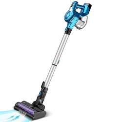 INSE S6 johdoton pölynimuri harjaton 23 kPa imuteho 45 minuuttia akku LED valo