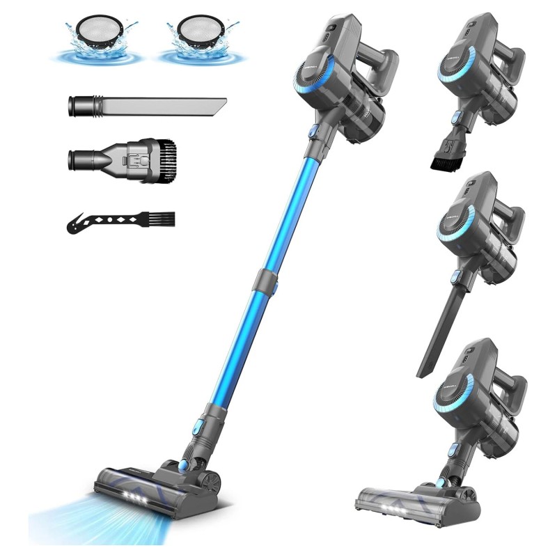 INSE YISORA N300 langaton varsi imuri 20 kPa imuteholla ultrakevyt mattoille ja autoon lemmikkien karvoille