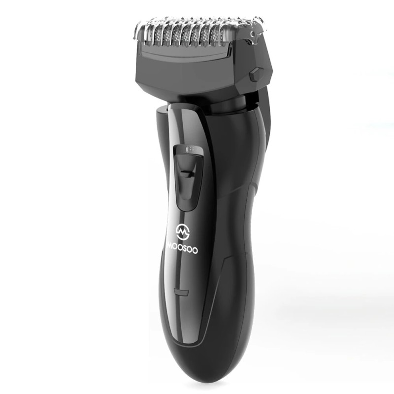 MOOSOO RS1901 6 toiminen monitoimitrimmaussarja sähköinen parranajotrimmeri nenä ja vartalotrimmeri IPX7 LCD näytöllä
