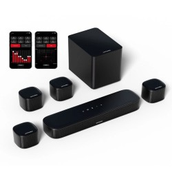 ULTIMEA Aura A40 7 1 330W äänipalkki subwooferilla ja 4 ympäröivää kaiutinta