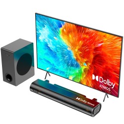 Hiwill A21 Dolby Atmos 200 watin 2 1 kanavainen äänipalkki ulkoisella subwooferilla