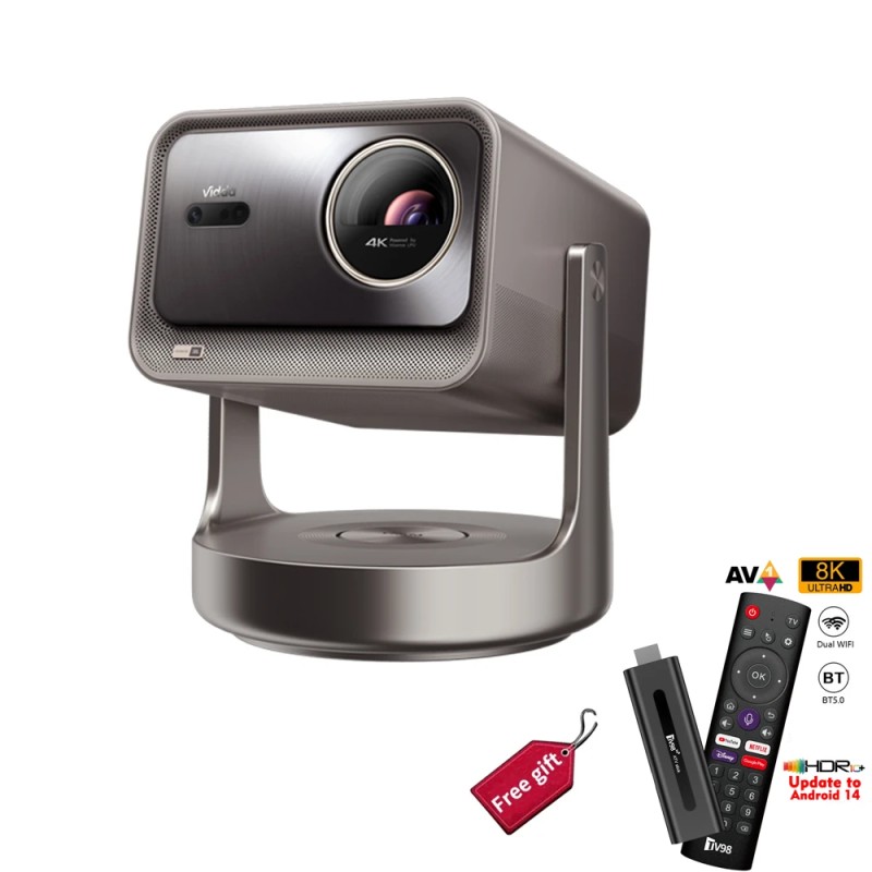 Vidda C2 Ultra kolmoisvärilaseri 4K projektori 4G 128G muisti HDR10 3000 CVIA lumenia JBL 2 1 kanava