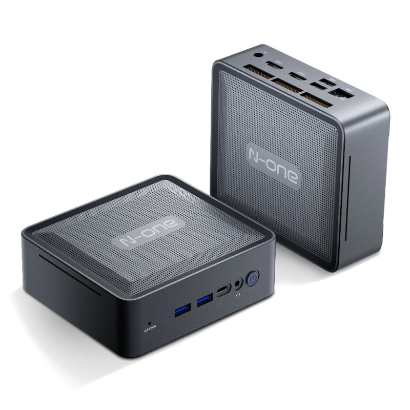 N ONE NPC Air mini pöytäkone AMD Ryzen7 5800U 16GB DDR4 512GB NVMe Windows11Pro WiFi6 BT5 2