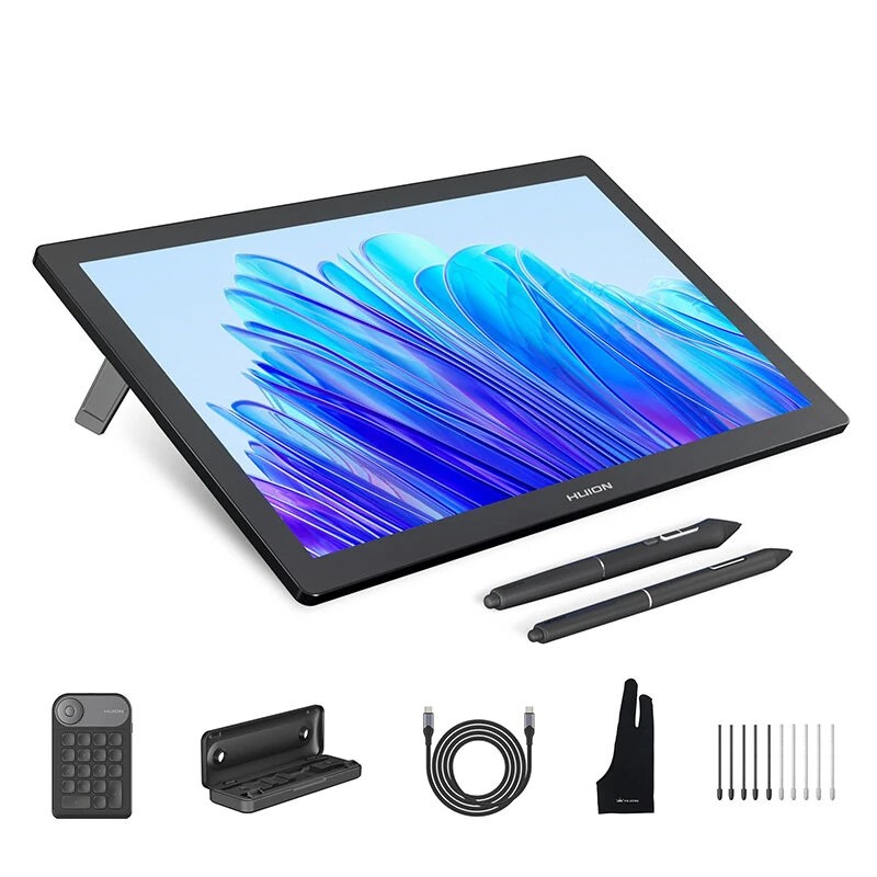 HUION KAMVAS Pro 19 4K piirtonäyttö 18 4 tuumaa kosketusnäytöllä 96 AdobeRGB