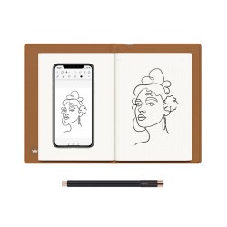 HUION Note X10 langaton digitaalinen A5 muistikirja ja piirtotaulu paristoton kynä