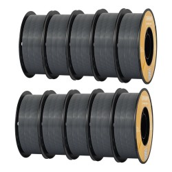 KINGROON PETG 1 75 mm 10 kg harmaa filamentti kestävä helppotulostettava ei kuplia