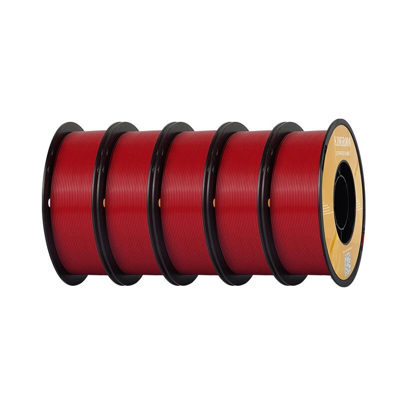 KINGROON PETG filamentti 1 75 mm 5 kg punainen korkea lujuus helppo tulostaa ilman kuplia