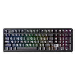 LEOBOG Hi98 Pro alumiiniseos kolmikäyttöinen mekaaninen näppäimistö 101 näppäintä kytkinvaihtotuki tiivisterakenne