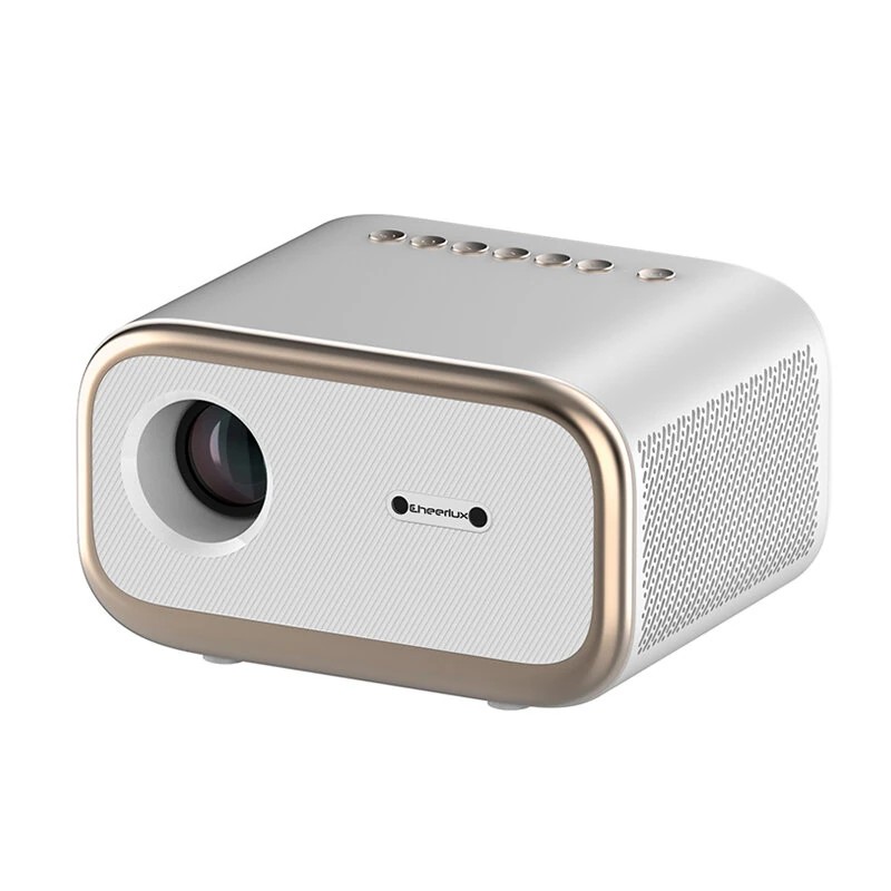 Virallisesti Netflix sertifioitu CHEERLUX E1 1080P projektori Android 13 BOE 4K tuki