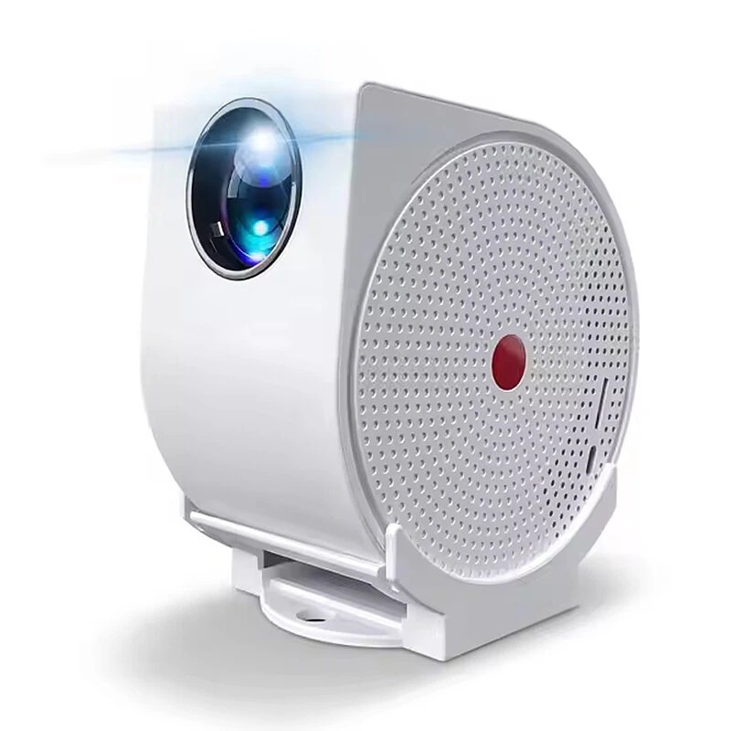 ProjeStar Snails kannettava projektori 4K tuki Android 11 WiFi6 Bluetooth 5 2 270 kääntyvä