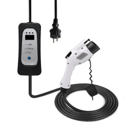 EA1655X kannettava seinälle kiinnitettävä sähköauton latausasema tyyppi 1 16A EU pistoke kotikäyttöön