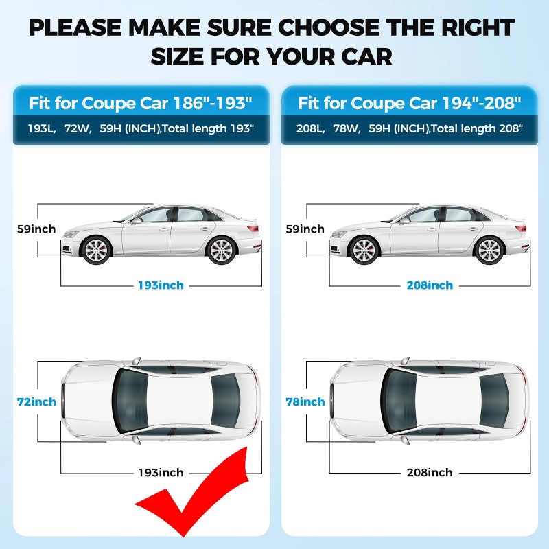 Autonsuoja 190T polyesteritaft hopeanvärinen sivuvetoketjulla tuulenpitävä 6 heijastinnauhaa