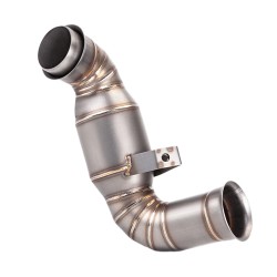 Liukuliitos pakoputken keskiosa ruostumaton teräs lämmönkestävä viimeistely vaihto DUKE 790