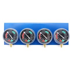 Moottoripyörän nelikanavainen kaasuttimien alipainemittari tasapainotin synkronisaattori diagnostiikkatyökalu