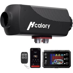 HCALORY HBU1S 8KW diesellämmitin 10L nopea lämmitys Bluetooth ohjaus ajastin korkeusasetukset