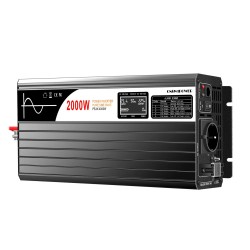 Puhdas siniaaltoinvertteri SP24 2000L 2000W 24V 230V korkean hyötysuhteen verkosta riippumaton turvallinen elektroniikalle