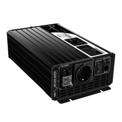 Puhdas siniaaltoinvertteri SP12 230 1500L 1500W jatkuvateho 3000W huipputeho 12V 230V 50Hz korkea hyötysuhde suojaus