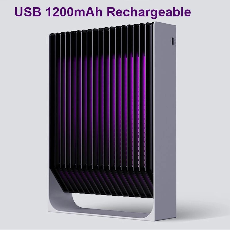 Black Knight B2000V hyttyslamppu USB liitäntä kaksoistoiminto valosähköisku ABS palonkestävä kotiin