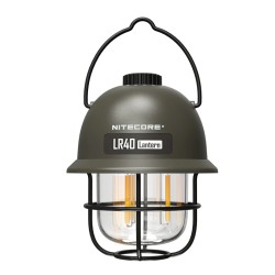 NITECORE LR40 ladattava retkilyhty USB C 100 lm 65 tunnin käyttöaika 3 valonlähdettä