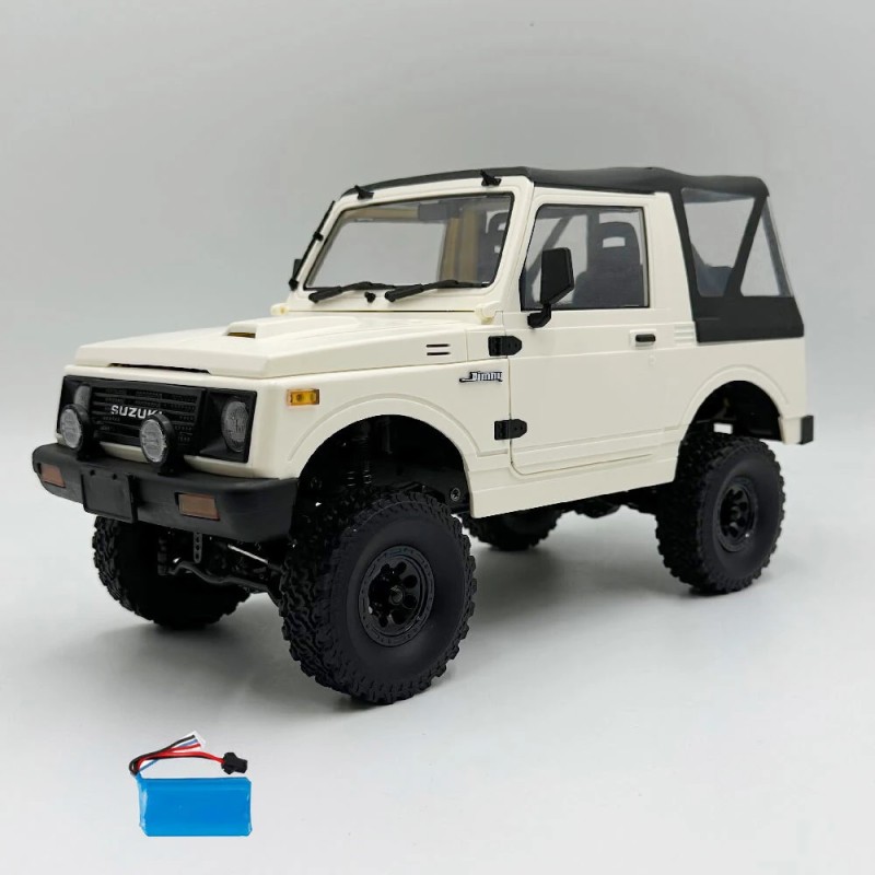 WPL C74 1 1 10 radiolla ohjattava neliveto valmiiksi ajokuntoinen Suzuki Jimny JA11 leluauto suhteellinen ohjaus