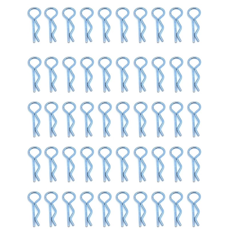 Universaaleja 100 kpl R tyypin klipsejä 1 10 1 12 RC autoille Redcat HPI Himoto HSP Exceed