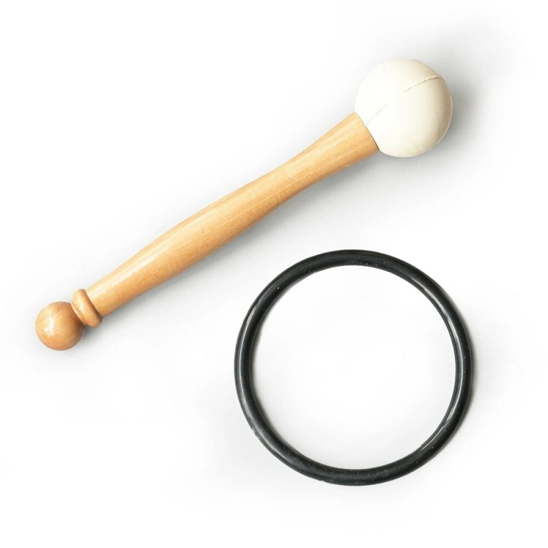 CVNC 528 hertsi 8 tuuman kukka-aihe huurrelasinen kristalliäänimalja meditaatioon