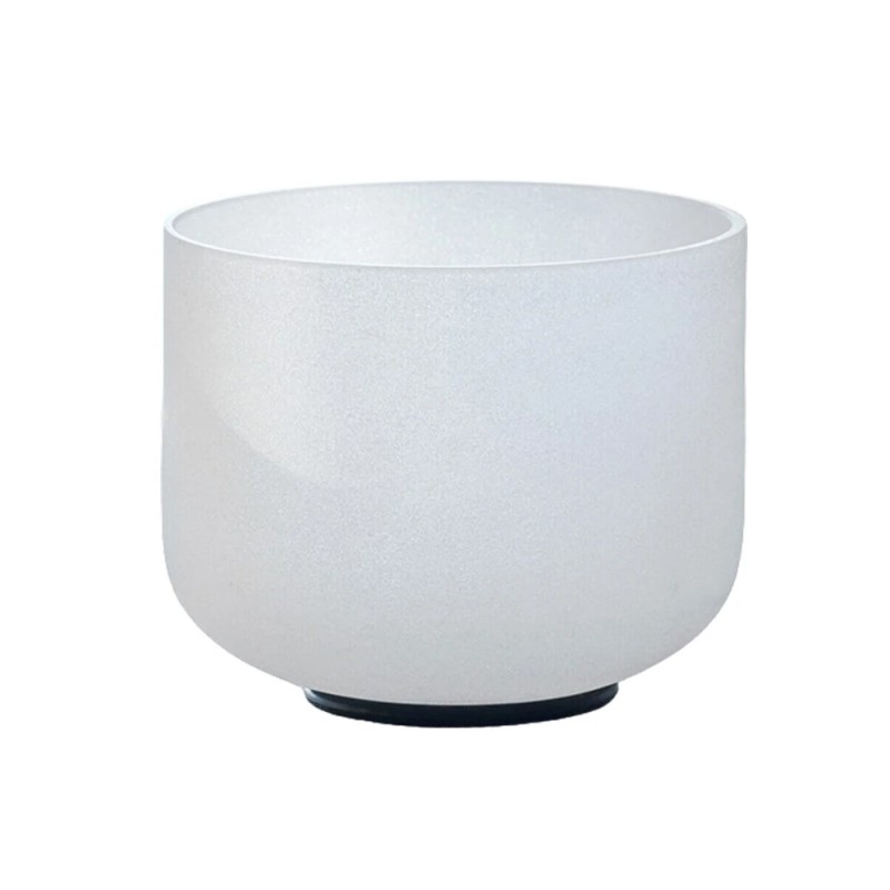 CVNC 432Hz 8 tuuman C/F-nuotti kvartsikristalli äänimalja huurrettu chakra äänikylpy