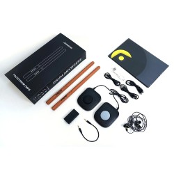 AeroBand PocketDrum 2 Max kannettava ilmarumpusetti MIDI ohjain harjoitus tuplabasso