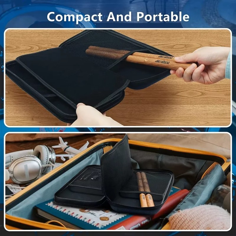 AeroBand PocketDrum 2 Max kannettava ilmarumpusetti MIDI-ohjain harjoitus tuplabasso