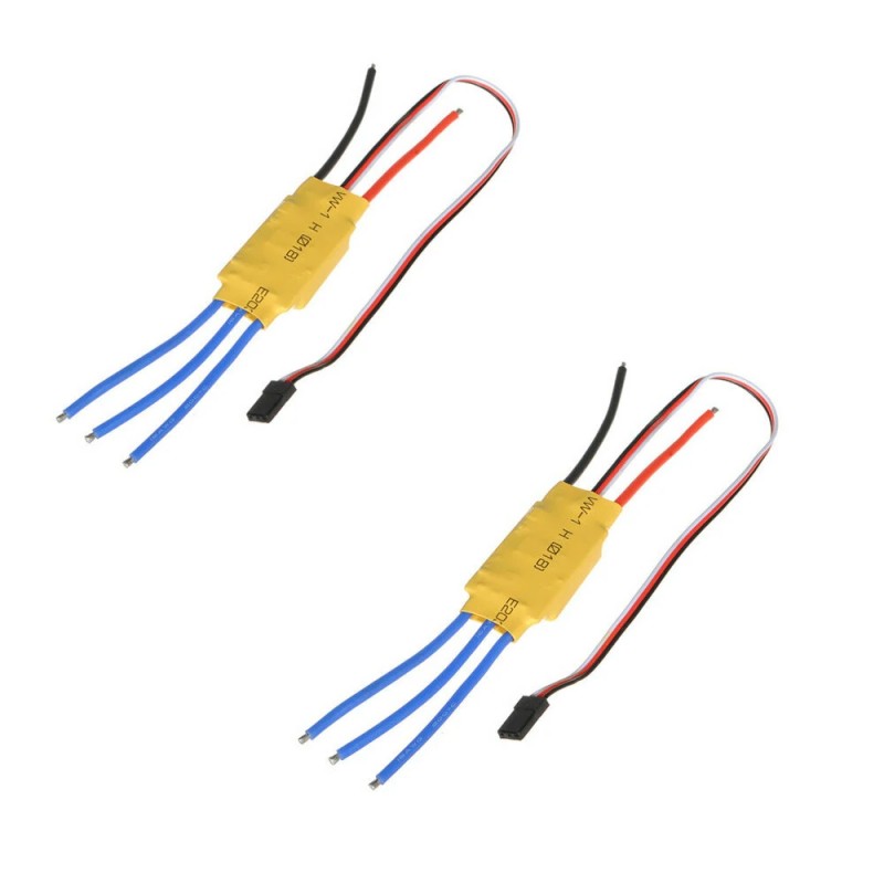 XXD 2 kpl HW30A 30A harjaton ESC lentokoneelle ja quadrokopterille