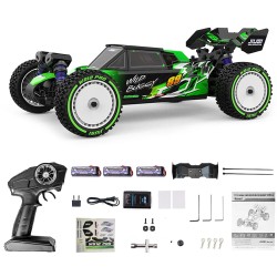 JIUSI WB12 PRO valmiiksi koottu 1/12-skaala 2.4G-taajuus neliveto harjaton maastoauto 80 km/h