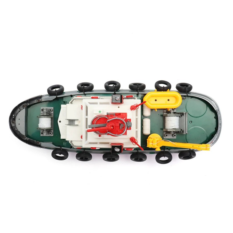 Heng Long 3810 radio-ohjattava-vene 63 cm 2,4G-taajuus 4-kanavainen vesijäähdytys harjamoottori 7,4V 1800mAh pitkä käyttöaika