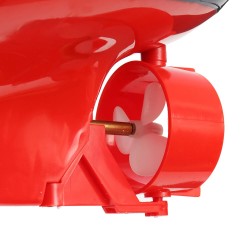 Heng Long 3810 radio-ohjattava-vene 63 cm 2,4G-taajuus 4-kanavainen vesijäähdytys harjamoottori 7,4V 1800mAh pitkä käyttöaika