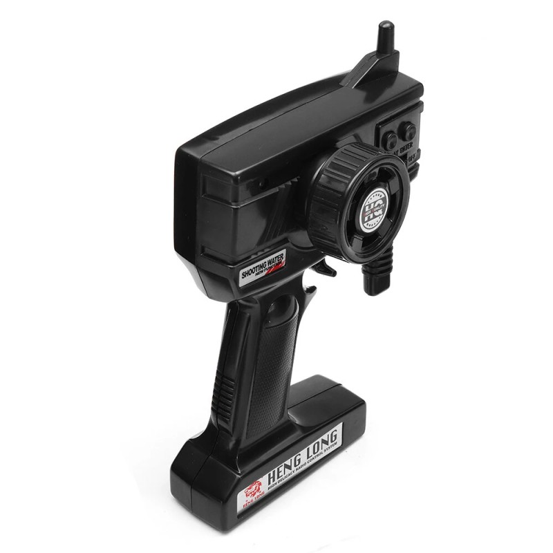 Heng Long 3810 radio-ohjattava-vene 63 cm 2,4G-taajuus 4-kanavainen vesijäähdytys harjamoottori 7,4V 1800mAh pitkä käyttöaika