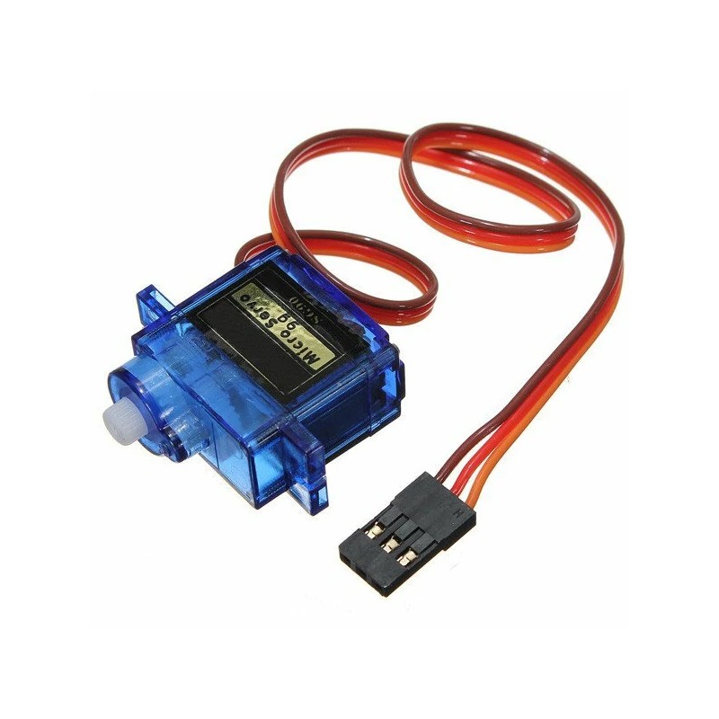 SG90 mikroservo 9 g radiokäyttöisiin lentokoneisiin ja helikoptereihin nailonirattailla