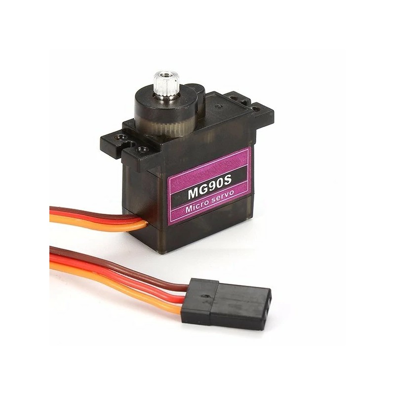 Kevyt MG90S muovivaihteinen mikroservo 13,4 grammaa radiolla ohjattaviin ZOHD Volantex-malleihin