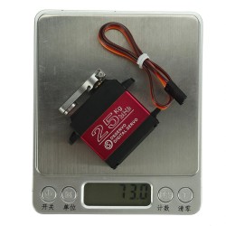 DSSERVO DS3225 25 kg metallivaihteinen 180 asteen korkeavääntömomenttinen vedenpitävä digitaalinen servo