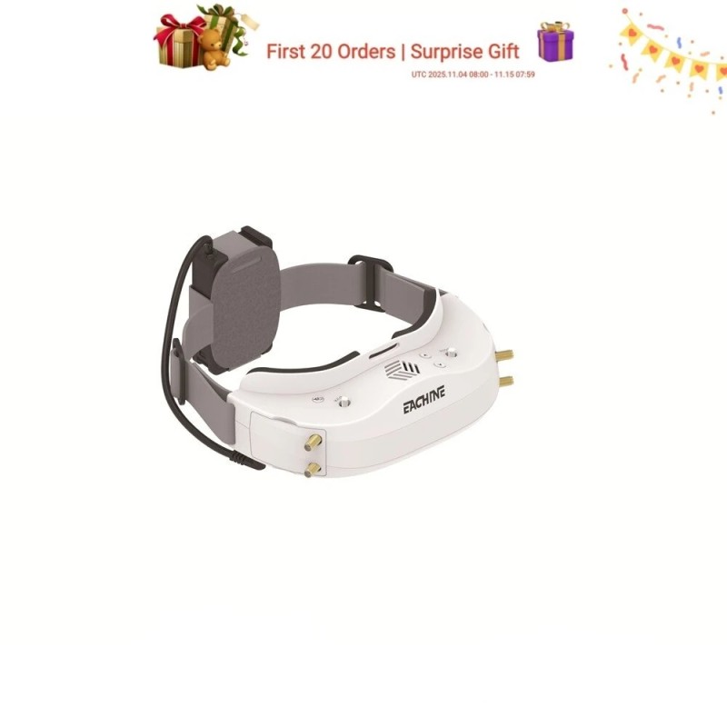 Eachine EV300D FPV lasit 5 8 GHz 72 kanavaa 1280 960 kaksoisdiversiteetin vastaanotto sisäinen tallennin säädettävä polttoväli