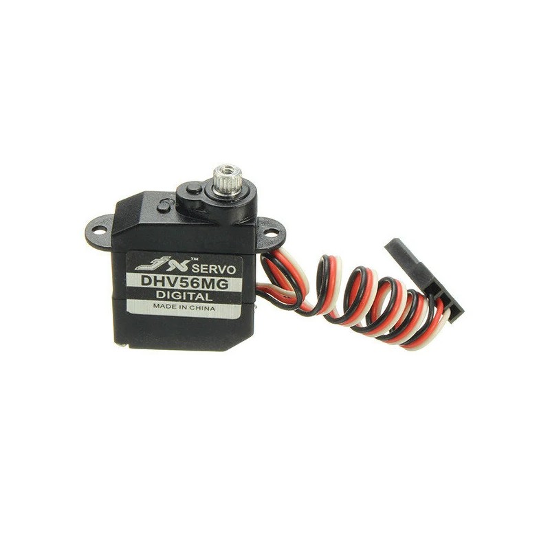 JX Servo DHV56MG 5,6 g digitaalinen ydintön metallivaihteinen HV-servo etäohjattavaan lentokoneeseen